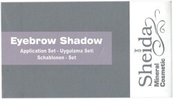 Sheida Eyebrow Shadow Application Set Augenbrauen-Schablonen